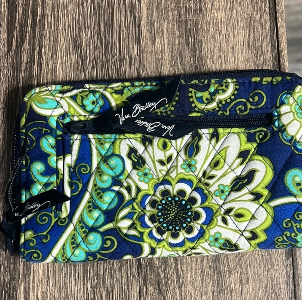 Vera Bradley Floral Wristlet